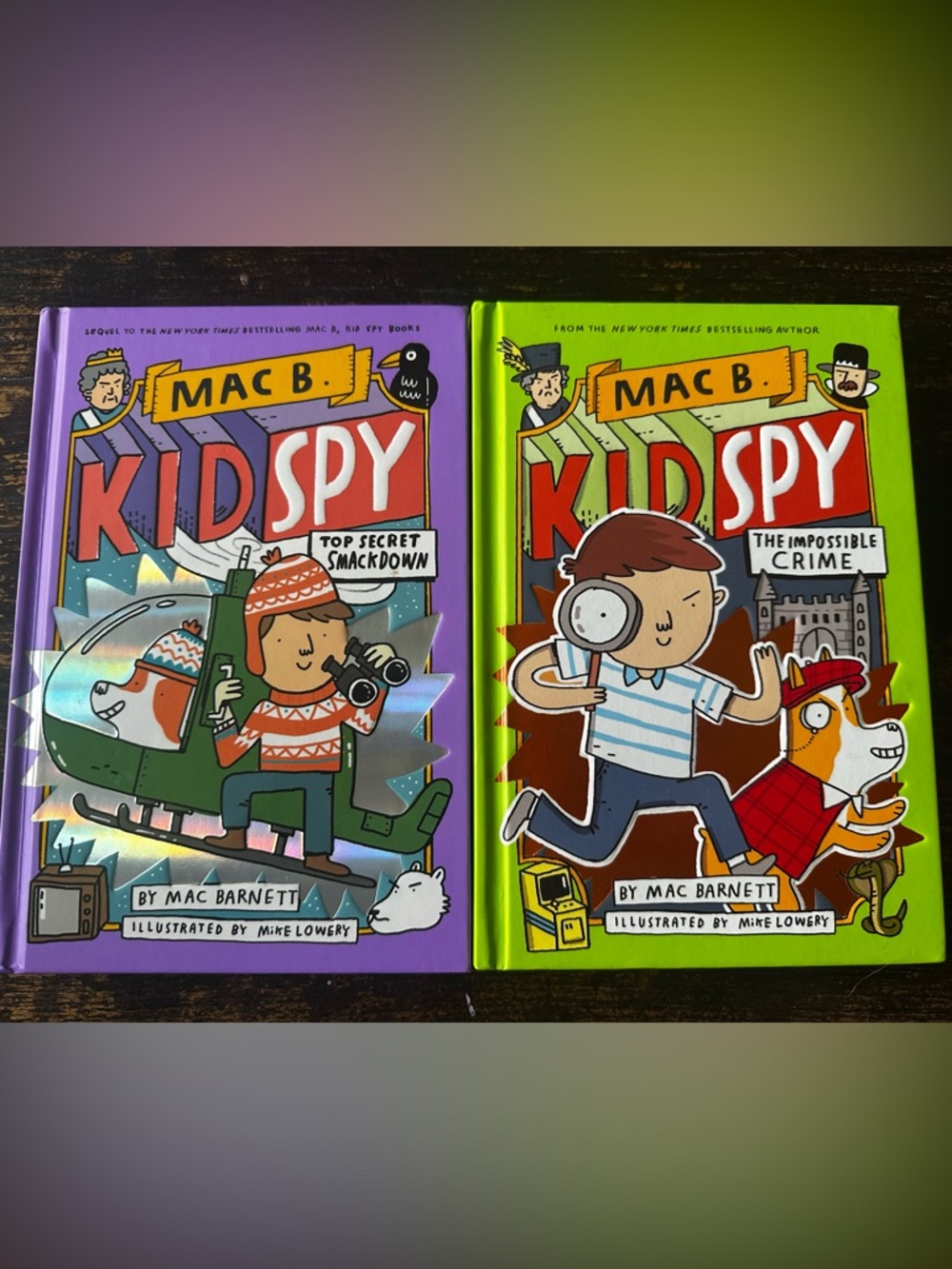 Mac B Kid Spy Books